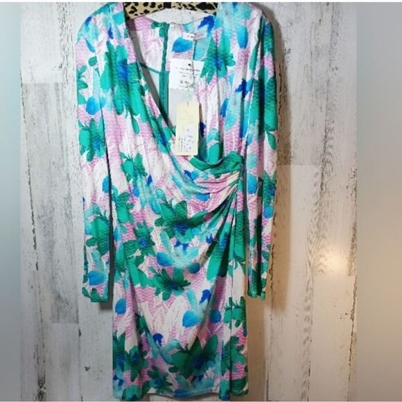 NWT Matthew Williamson Wrap Dress - Picture 1 of 6